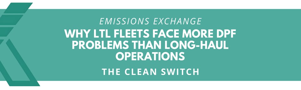 Why LTL Fleets Mace More DPF Problems